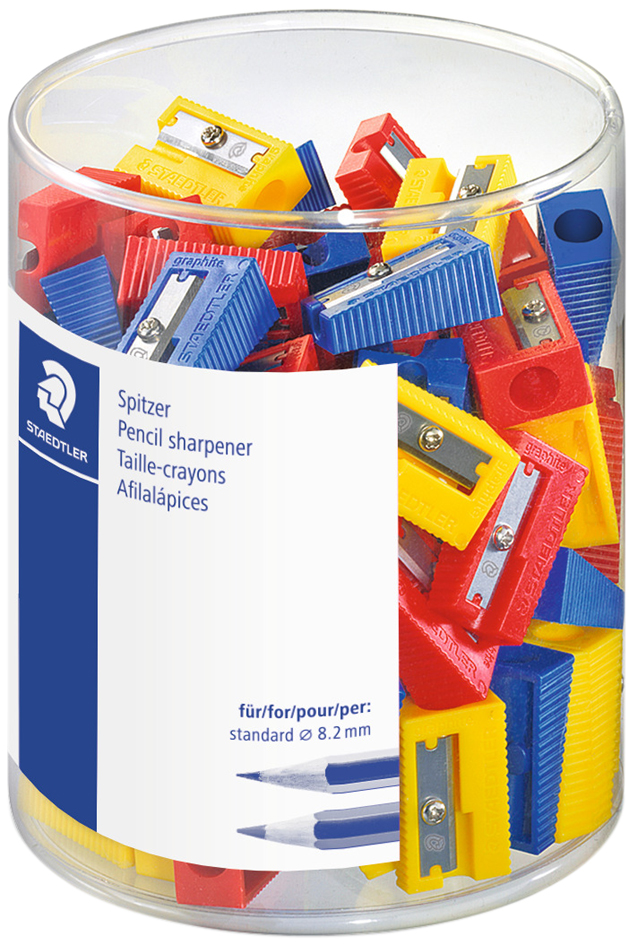 STAEDTLER Taille-crayon, en plastique, boîte de 100