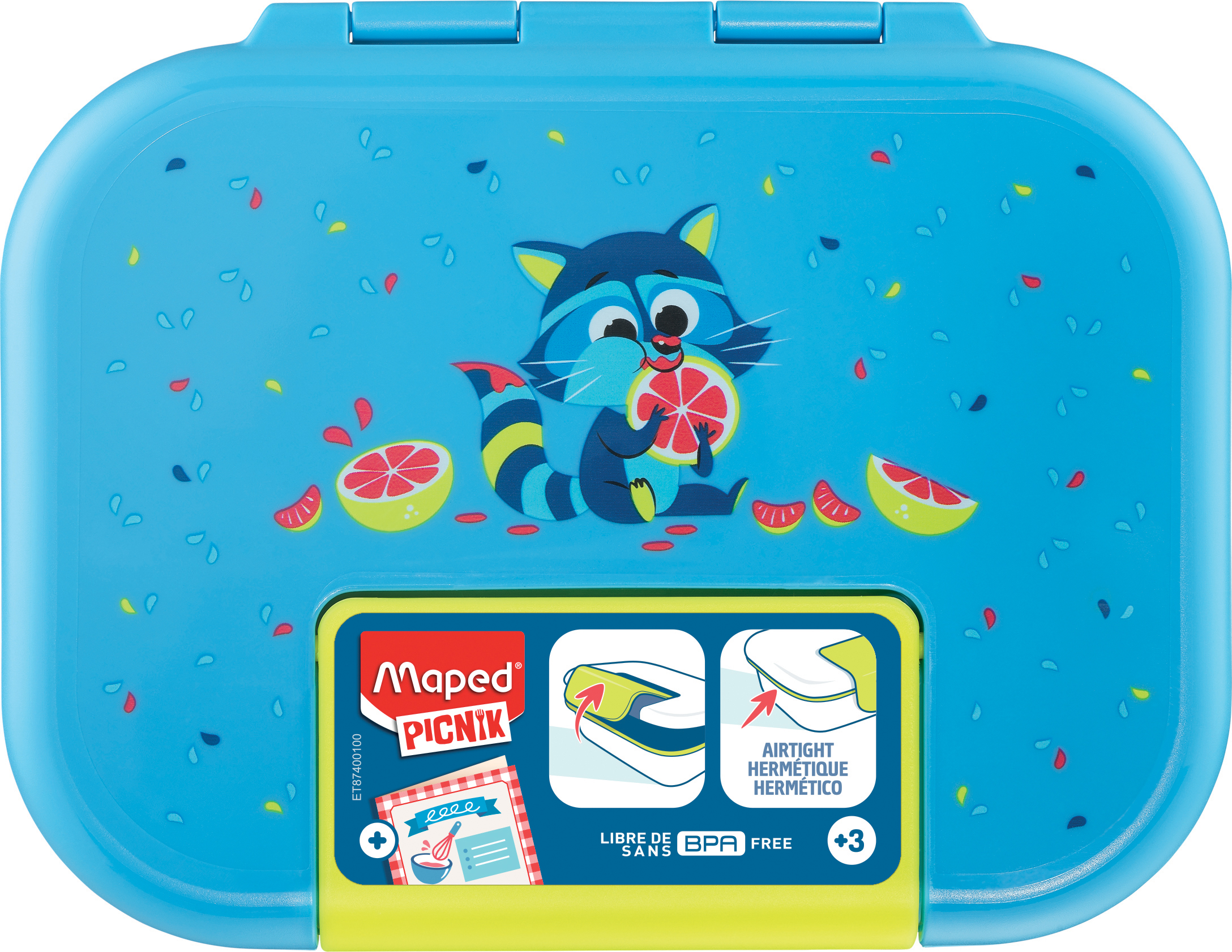 Boîte repas MINIZ Raton laveur