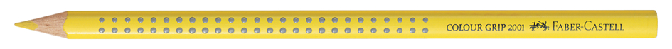 FABER-CASTELL Crayon de couleur Colour GRIP jaune citrouille