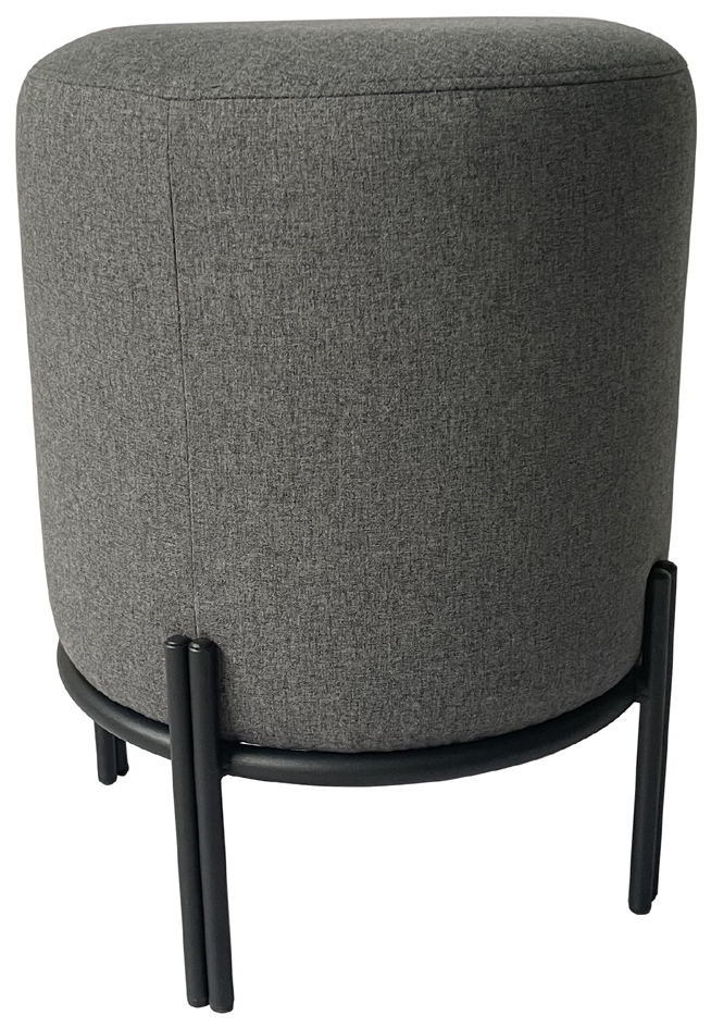PAPERFLOW Tabouret NEST, rond, revêtement: anthracite