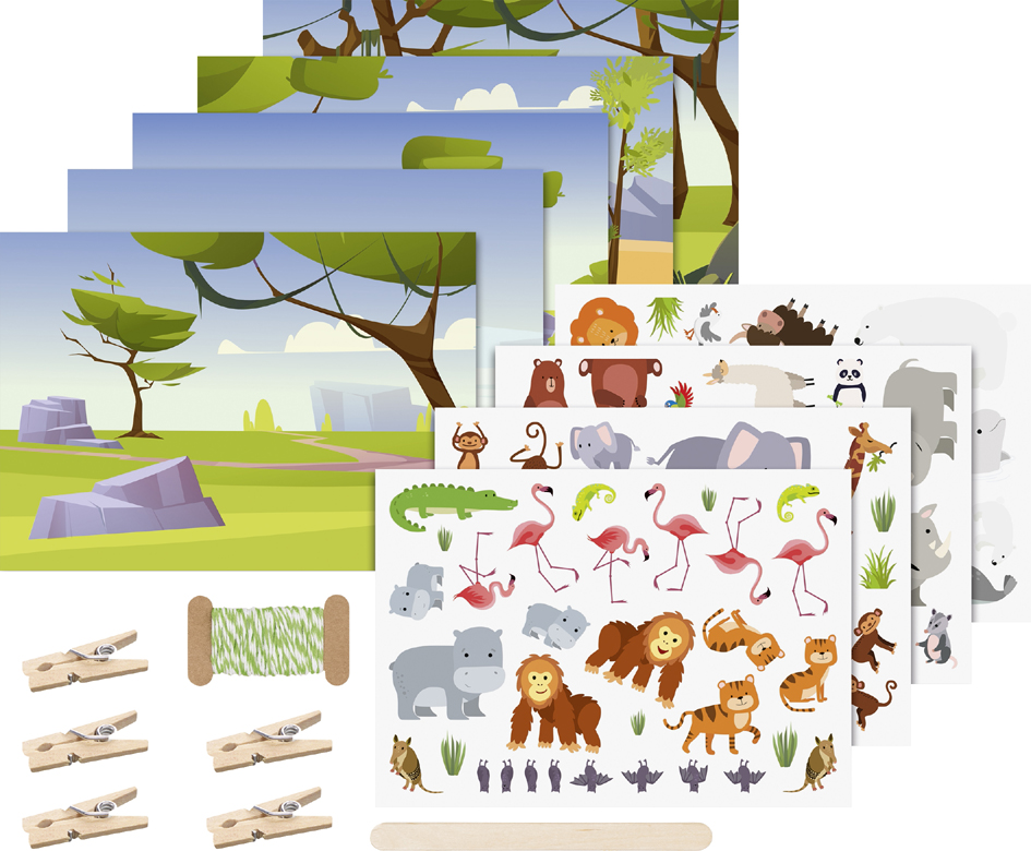 Stickers à gratter