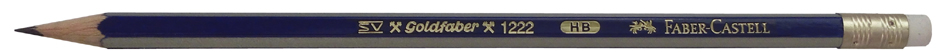 FABER-CASTELL Crayon graphite GOLDFABER, hexagonal, degré de