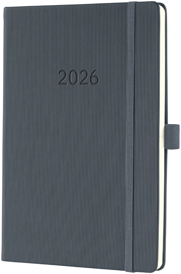 sigel Agenda planning Conceptum 2026, env. A5, gris