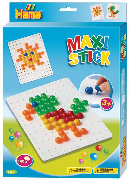 Hama Maxi Stick perles à piquer 'Rectangle', coffret cadeau