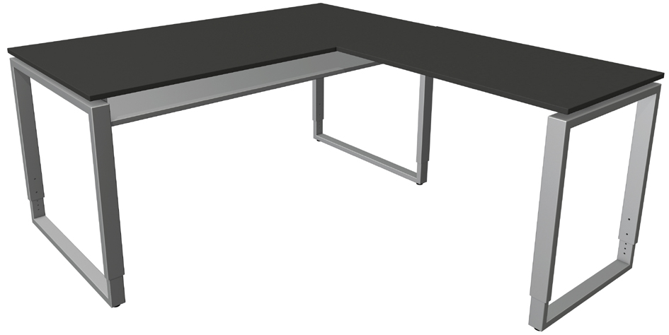 Visuel de référence : Bureau ARCHITEKT avec extension, anthracite