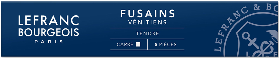 LEFRANC BOURGEOIS Fusain 'Petit Buisson', étui de 5, rond