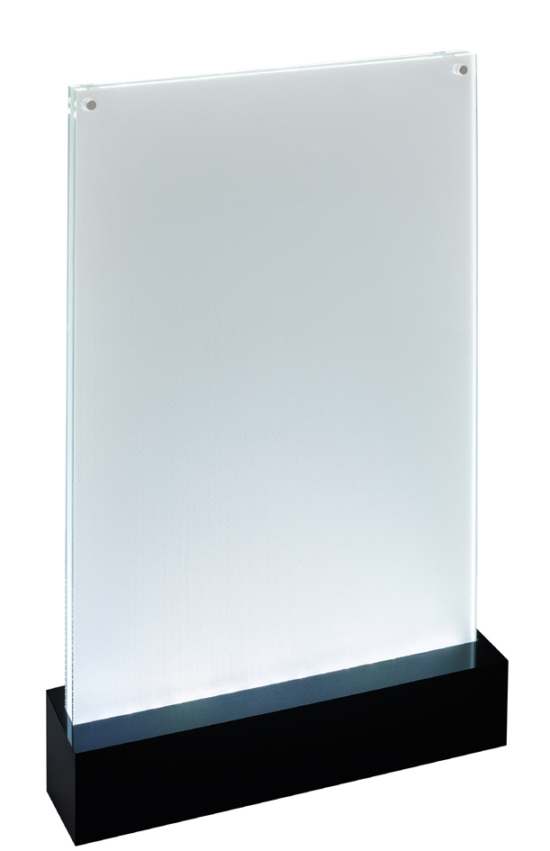Visuel de référence: Présentoir de table  LED "luminous", A4