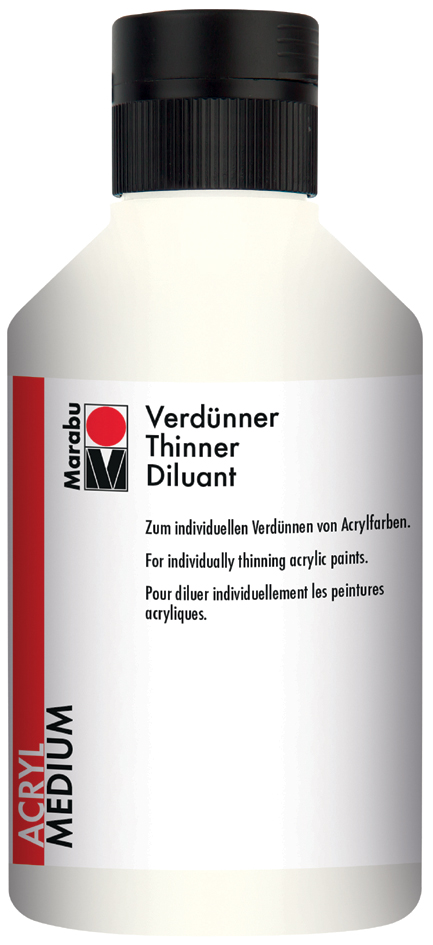 Diluants pour peinture acrylique