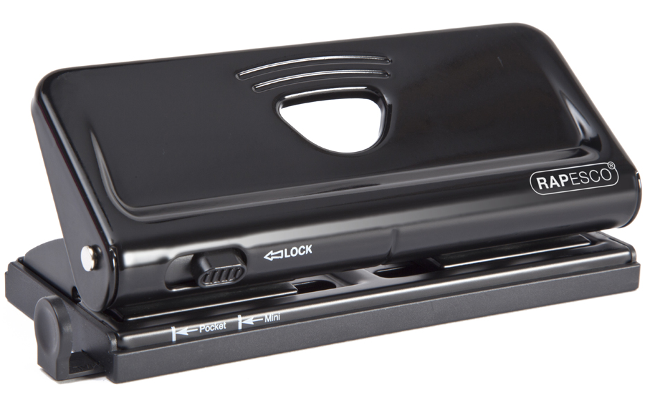 RAPESCO Perforateur multi-trous pour agenda, noir