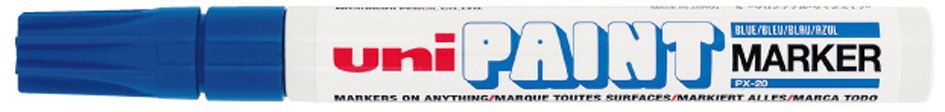 Marqueur permanent PAINT PX20, bleu foncé