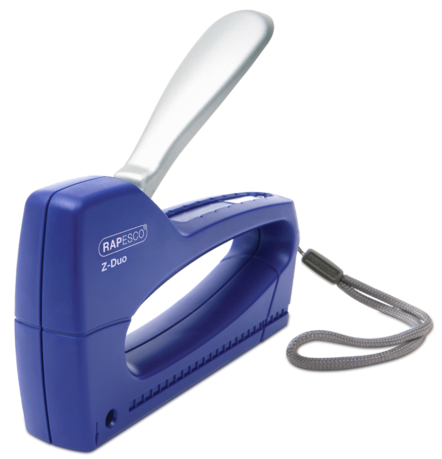 RAPESCO Pistolet agrafeur Z-Duo Mini, bleu