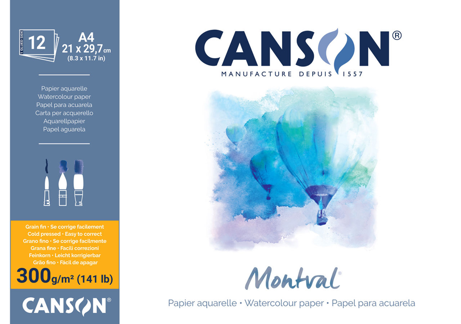 Blocs de dessin aquarelle