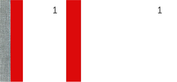 Bloc vendeur, rouge
