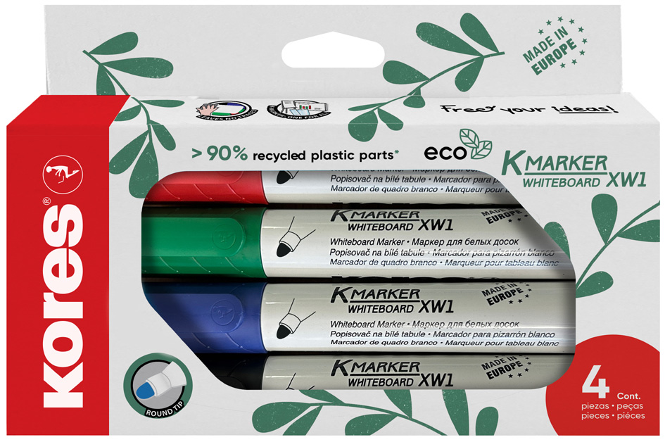 Marqueur de conférence "ECO XW1", emballage