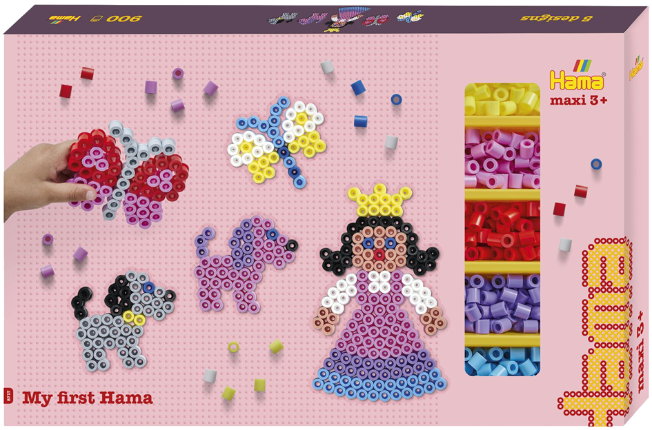 Hama Perles à repasser maxi 'Princesse & Co', coffret cadeau