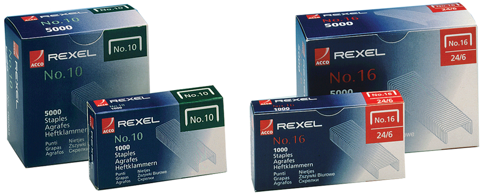 Rexel Agrafes nr. 25, contenu: 1.500 pièces, galvanisé