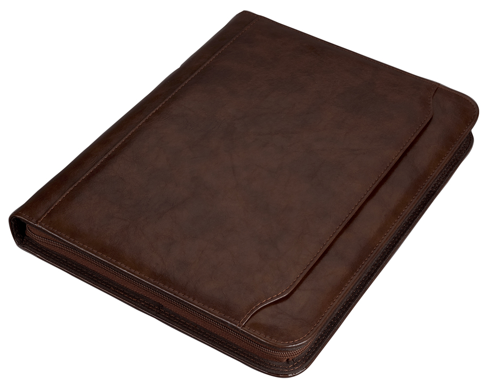 Serviette classeur "MASSA", marron