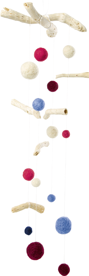 Boules de feutre