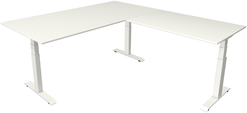 kerkmann Bureau réglable en hauteur Move 4 avec extension
