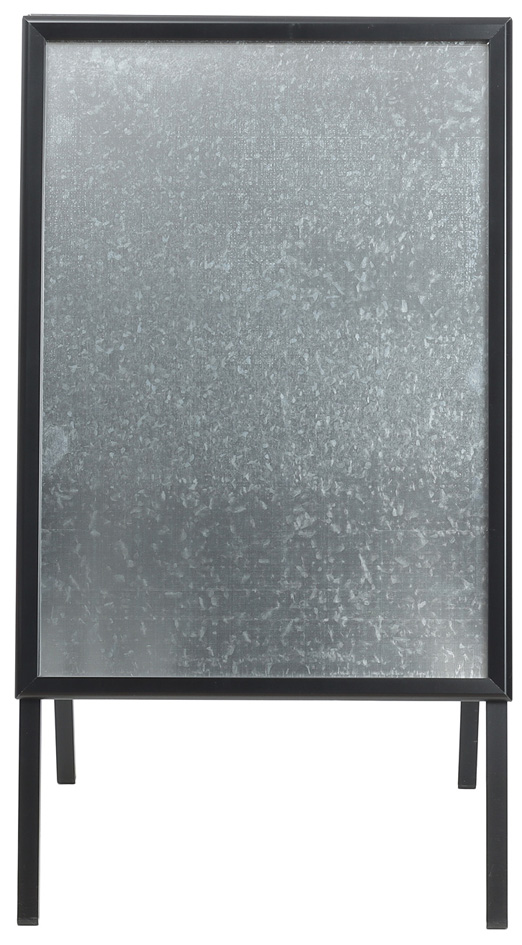 EUROPEL Panneau trottoir ECONOMY OUTDOOR, A1, noir