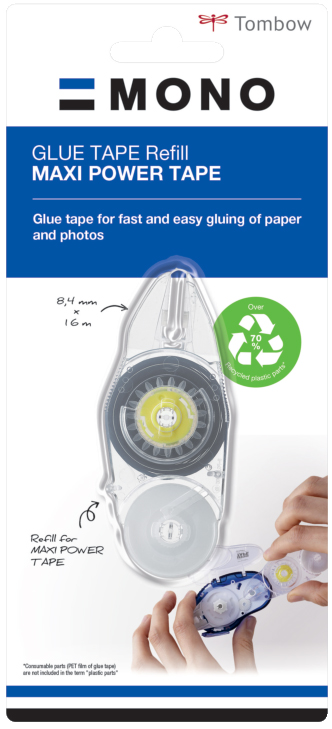TOMBOW Recharge 'MAXI POWER TAPE', 8,4 mm x 16 m
