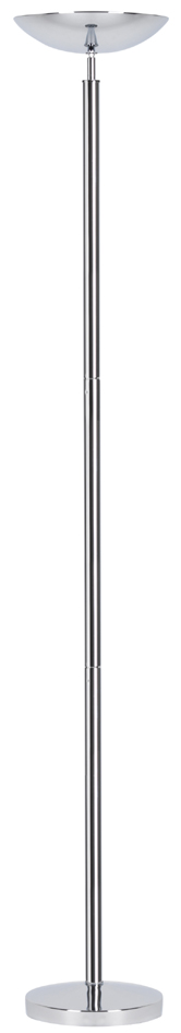 UNiLUX Lampadaire à LED DELY 2.0, dimmable, chromé