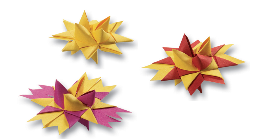 Bandes, origami