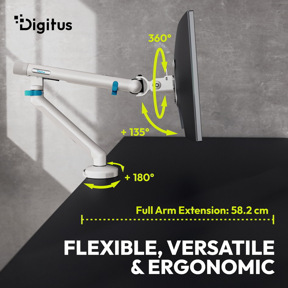 Détail : flexible - polyvalent - ergonomique