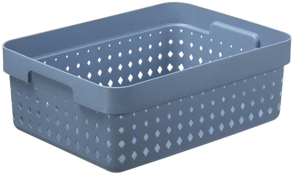 NHG Bac de rangement SEOUL BASKET M, PP, bleu