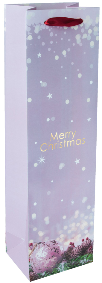 sigel Sac cadeau de Noël pour bouteille Charmful Christmas