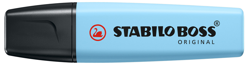 STABILO Surligneur BOSS ORIGINAL Pastel, fraicheur de bleu