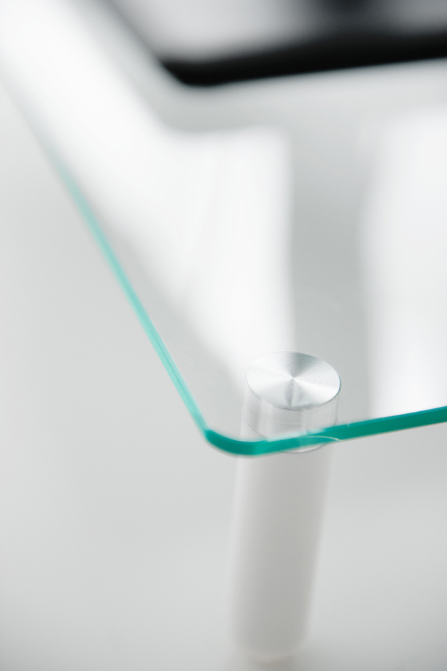 Supports pour moniteur, verre