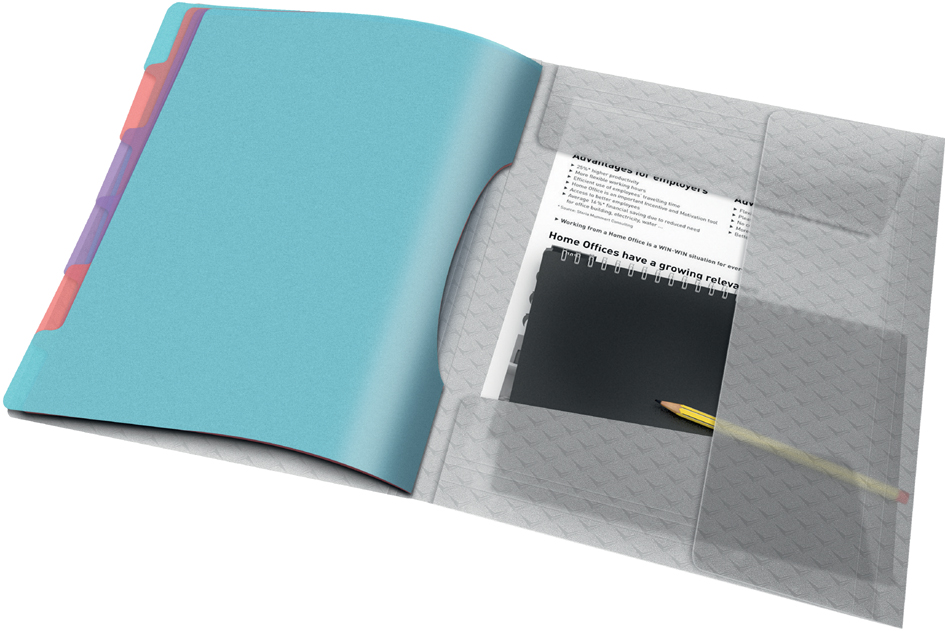Visuel de référence: trieur Colour'Breeze, 6 compartiments - ouvert