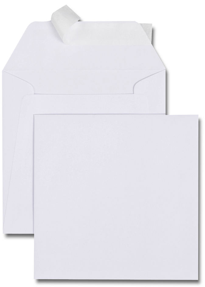 GPV Enveloppes 150 x 150 mm, sans fenêtre, blanc
