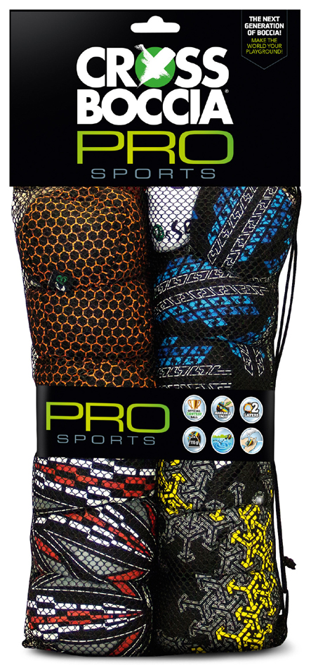 Crossboules Crossboccia® Pro, pack famille, emballage