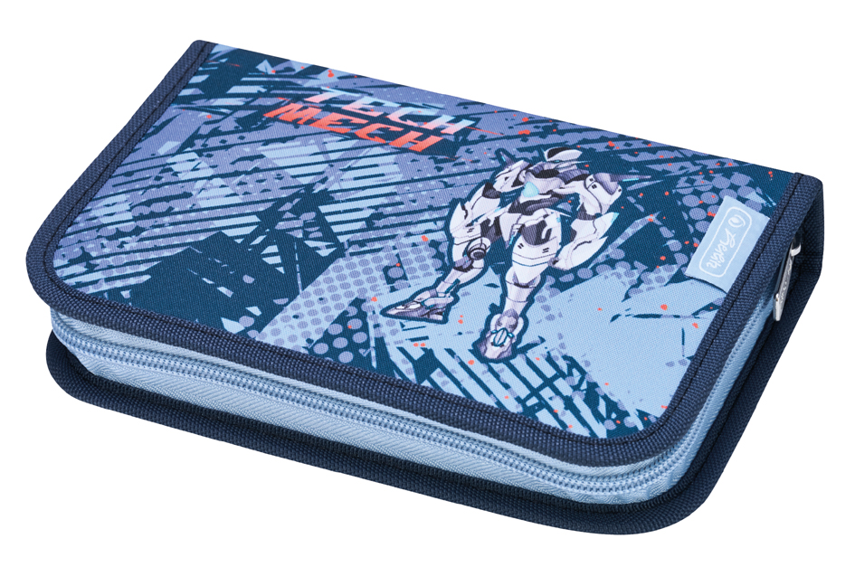 herlitz Étui scolaire 'Tech Mech', 31 pièces