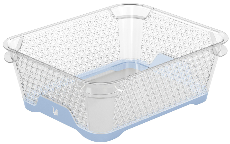 keeeper Corbeille de rangement 'jonas', A6, PP, nordic-blue