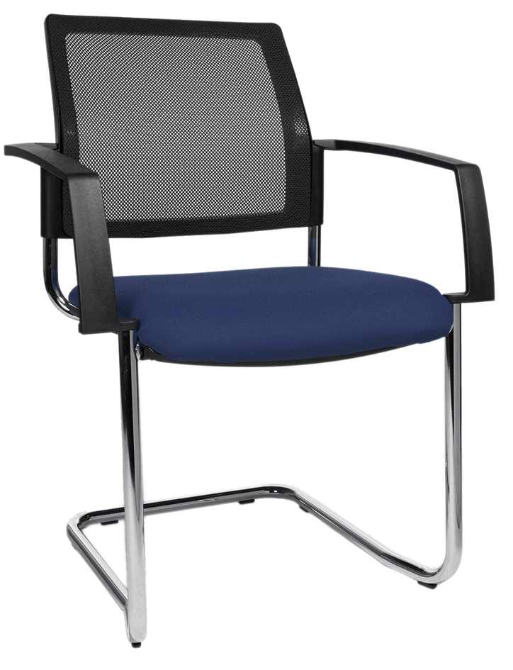 Topstar Chaise de bureau 'filet BtoB 20', bleu