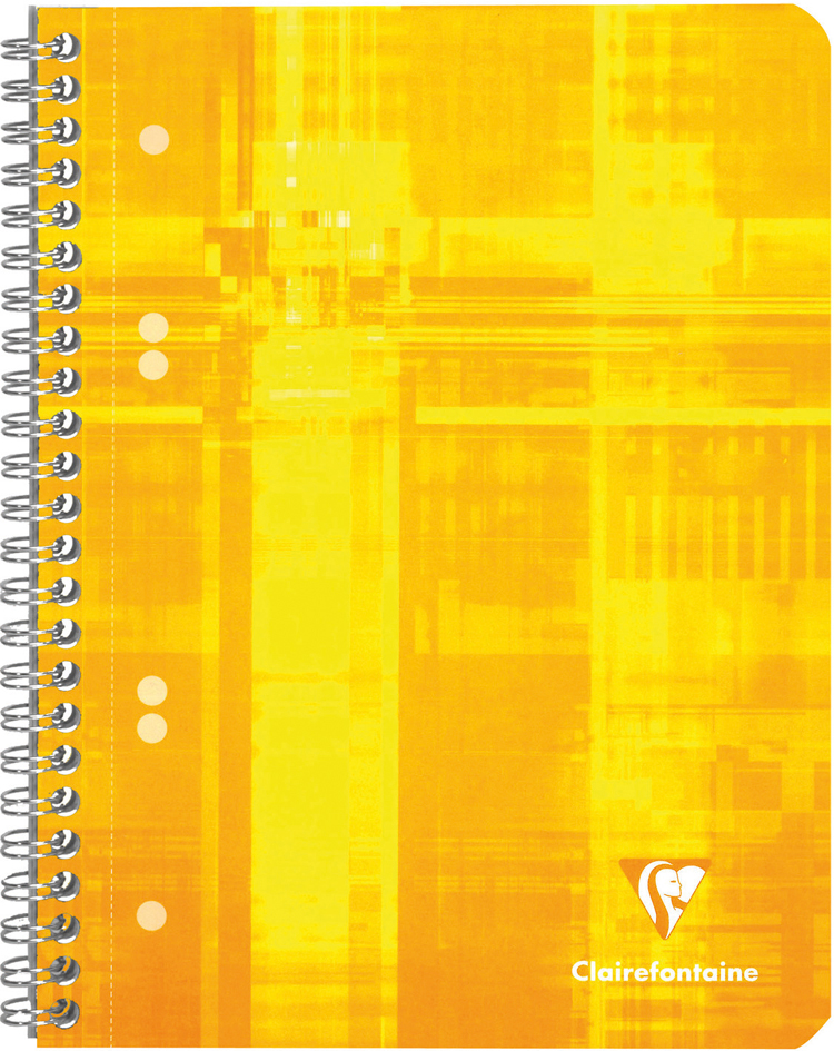 Cahier A5, jaune