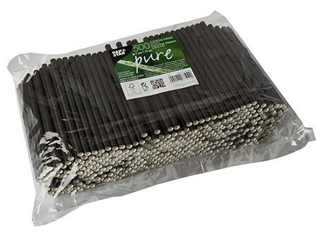 Paille en papier "pure", conditionnement