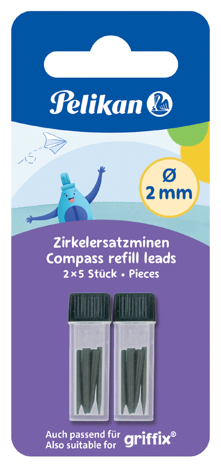 Pelikan Mine de rechange pour compas, sur carte blister