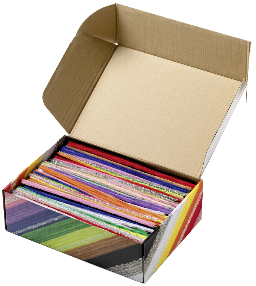 Mélange de fils chenille Jumbobox, ouvert