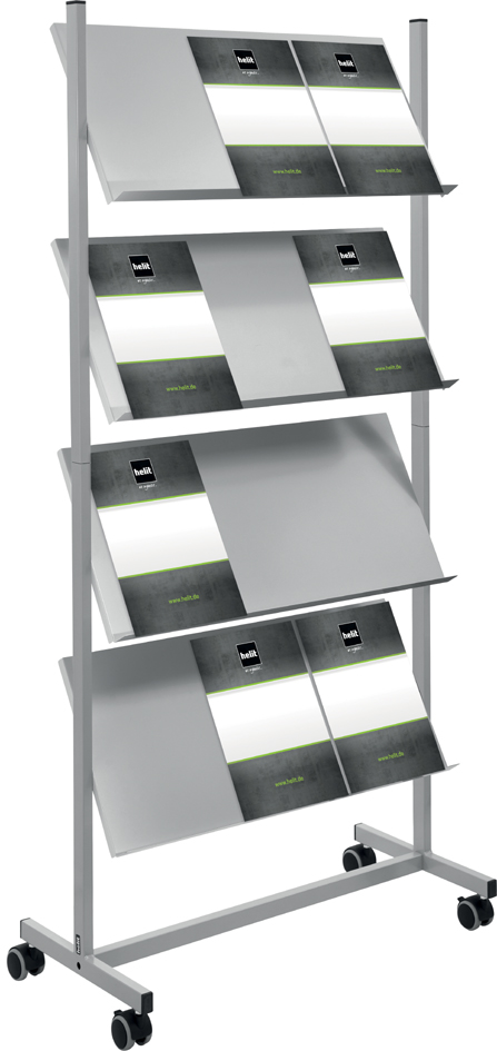 Porte-brochures pour 12 x A4, utilisation