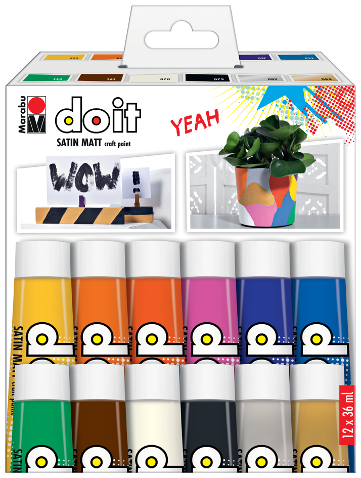 Sets de peinture acrylique, tube