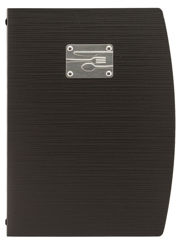 Securit Protège-menus RIO COUVERTS, A4, noir