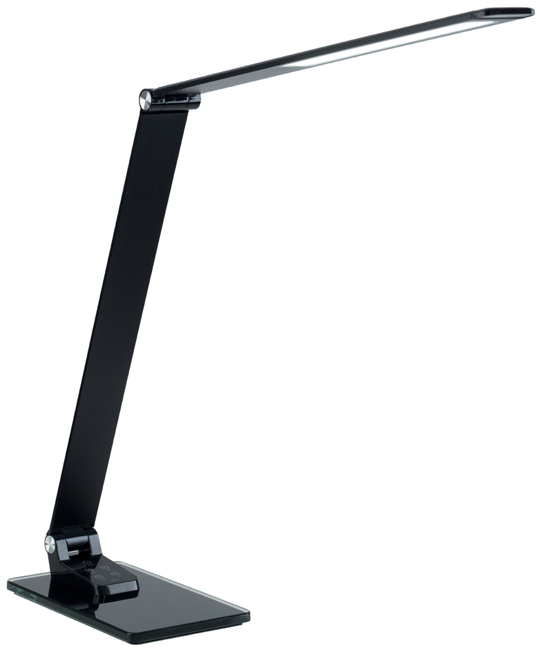 PAPERFLOW Lampe de table à LED OLGA, socle, noir