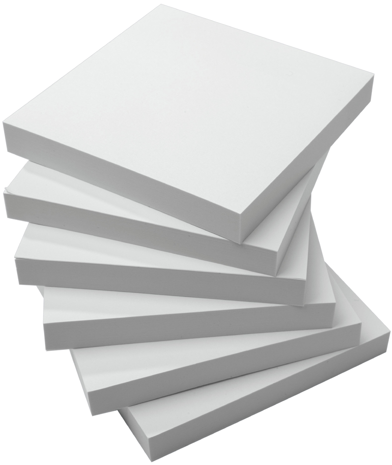 Blocs standard, blanc