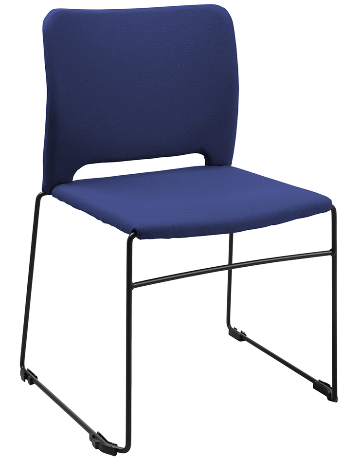 Topstar Chaise visiteur 'Visit Lite', rembourré, bleu