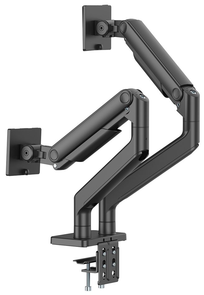 Bras support pour 2 écrans Heavy Duty