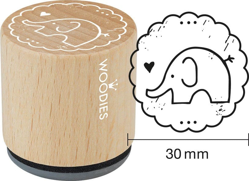 COLOP Tampon à motif Woodies 'éléphant'